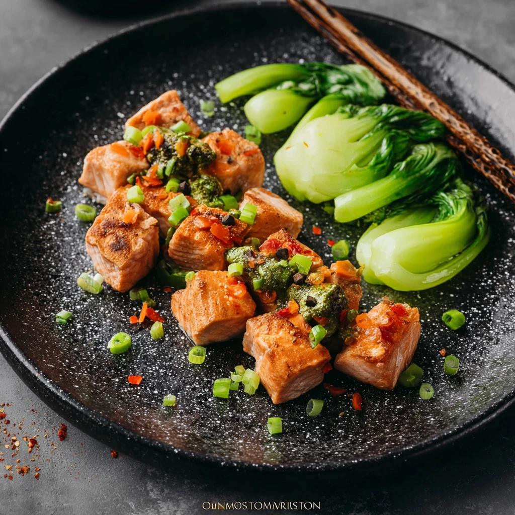 Pan Fried Salmon Bites