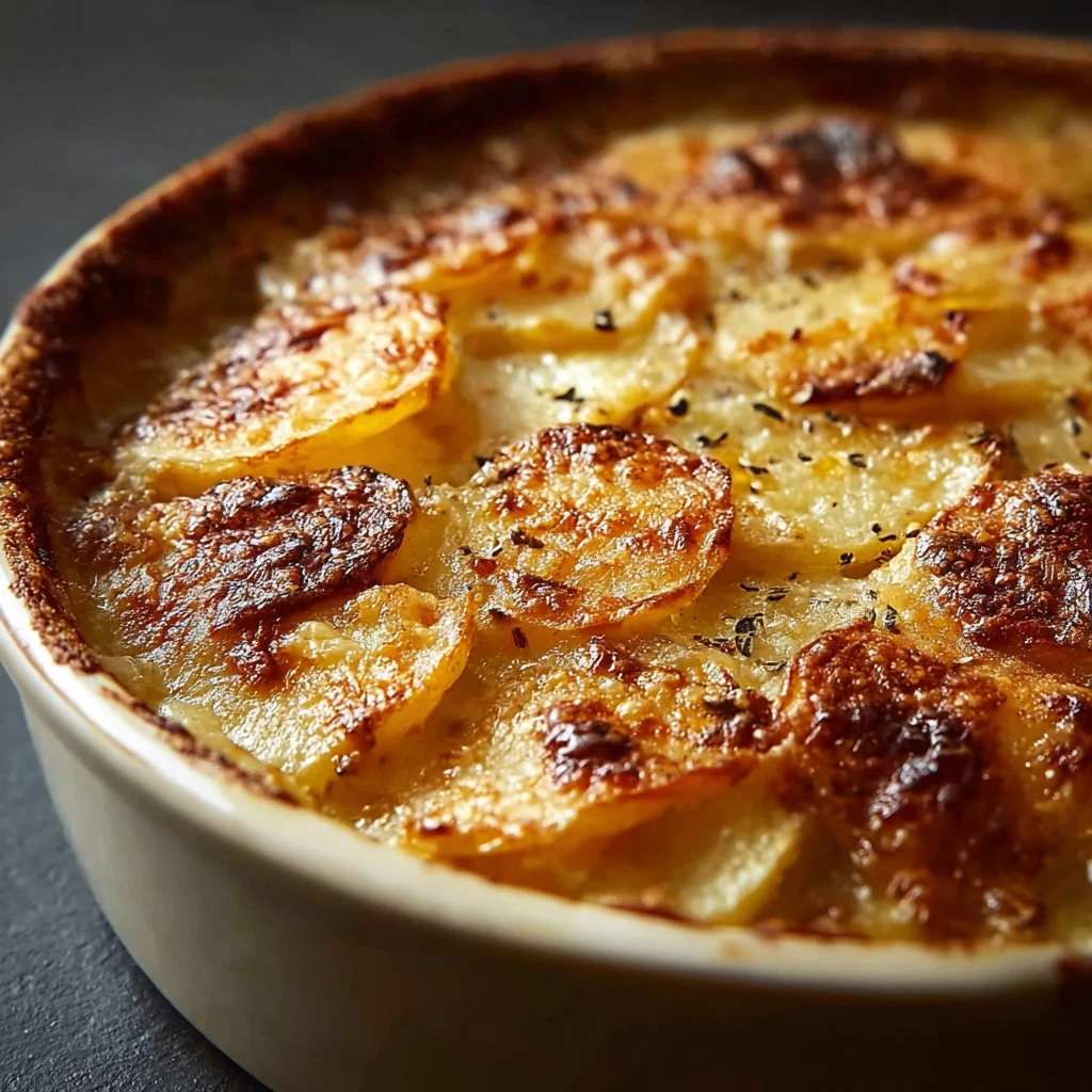 Parmesan Gruyere Potato Gratin