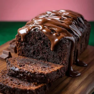 Peppermint Brownie Bread