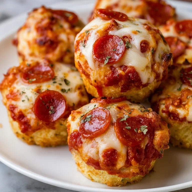 Pepperoni Pizza Muffins Make Bisquick