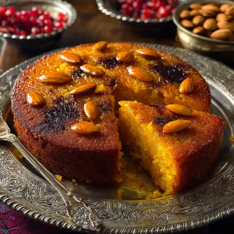 Persian Pumpkin Rice Cake
