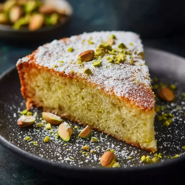 Pistachio Gooey Butter Cake
