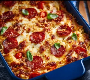 Pizza Pasta Bake