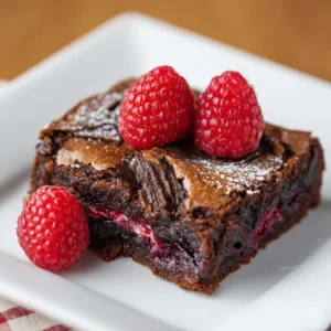Raspberry Brownies
