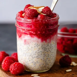 Raspberry Chia Seed Pudding