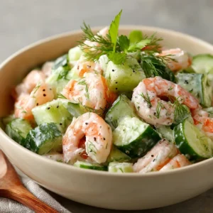 Refreshing Cucumber Shrimp Salad Recipe for a Light Meal