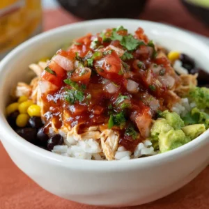 Rotisserie Chicken Burrito Bowls: A Flavorful Feast
