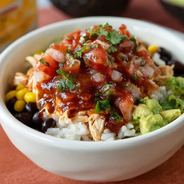 Rotisserie Chicken Burrito Bowls Flavorful Feast