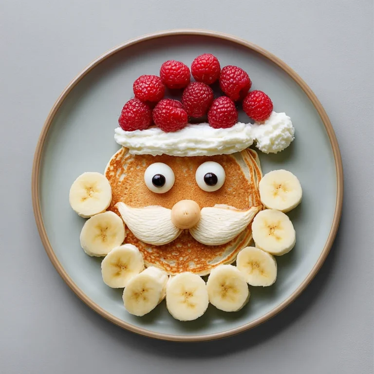 Santa Pancakes Recipe