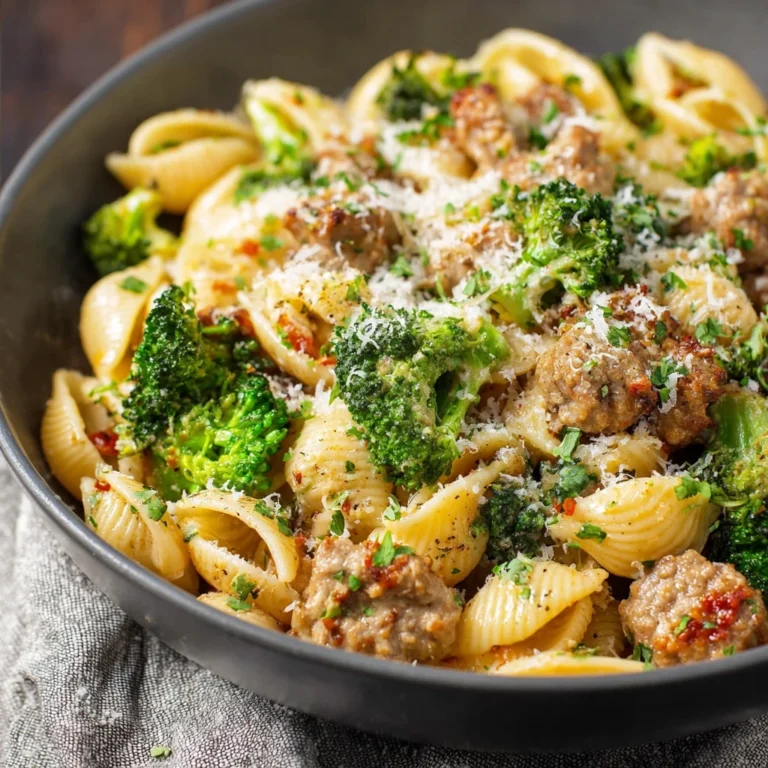 Sausage Broccoli Pasta Cozy Nofuss Weeknight Favorite