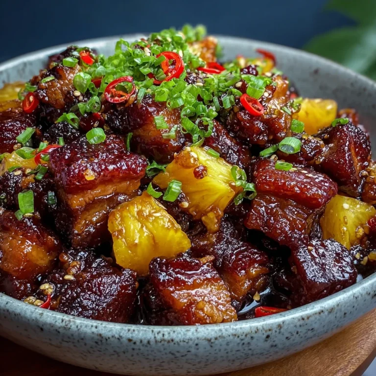 Savory Slow Cooker Teriyaki Pork Pineapple Recipe Perfect