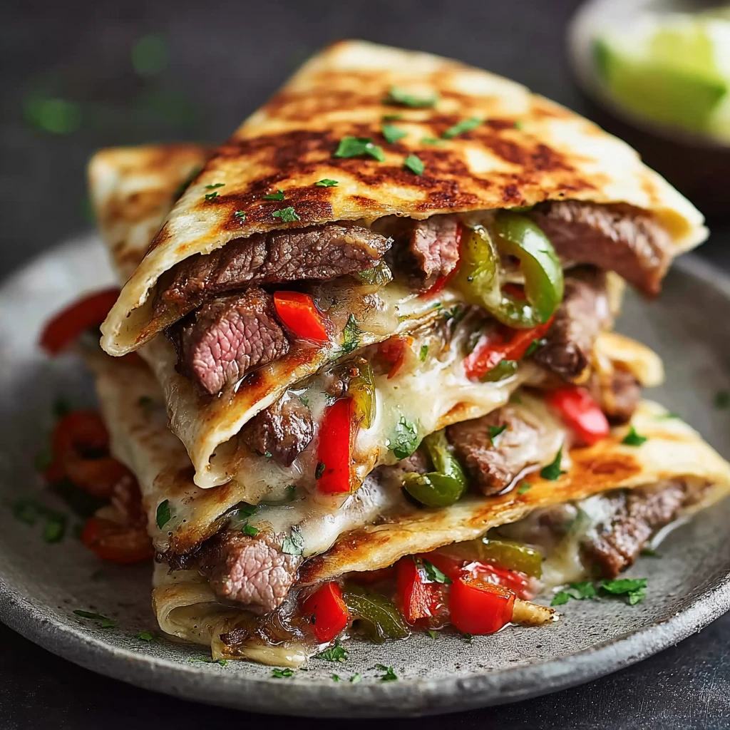 Sizzling Beef Steak Quesadillas Family Fun