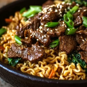 Slow Cooker Beef Ramen Noodles