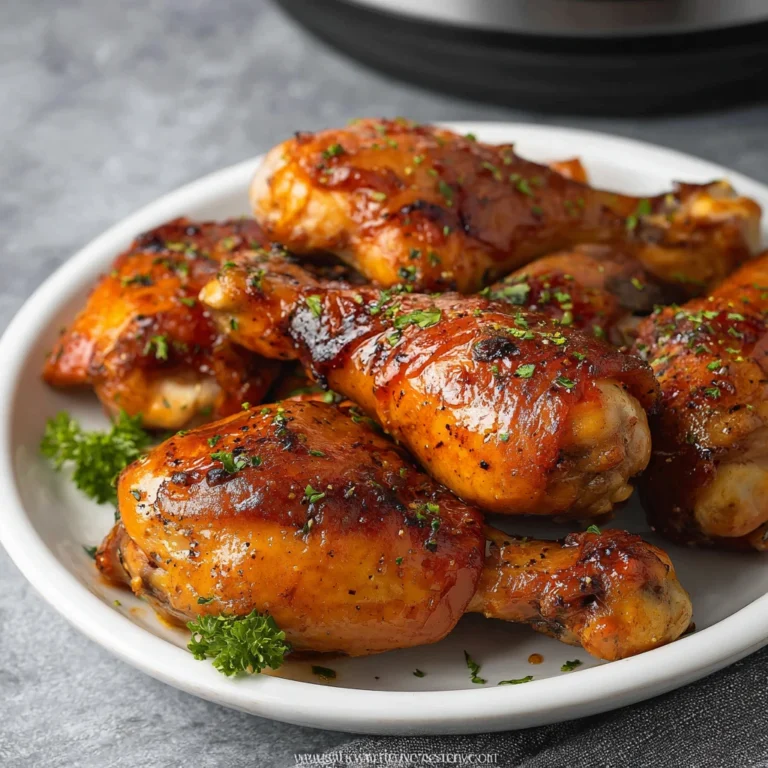 Slow Cooker Chicken Drumsticks