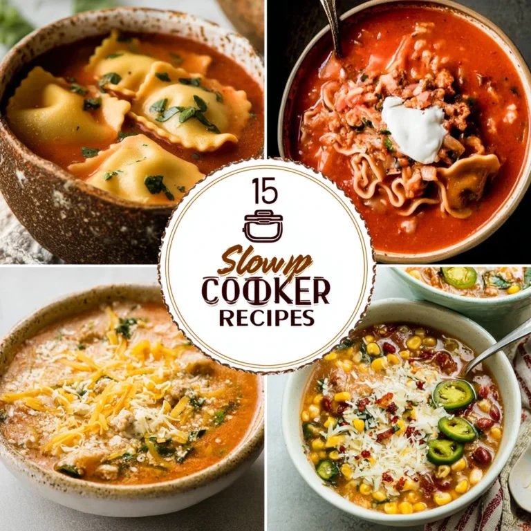 Slow Cooker Soup Recipes