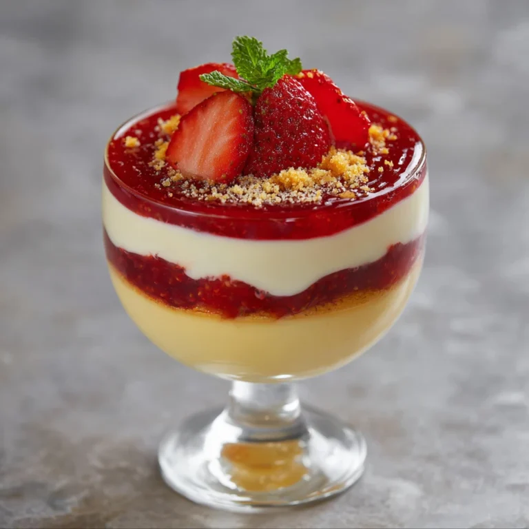 Special Fruit Pave Dessert