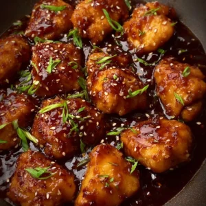 Sticky Honey Garlic Chicken