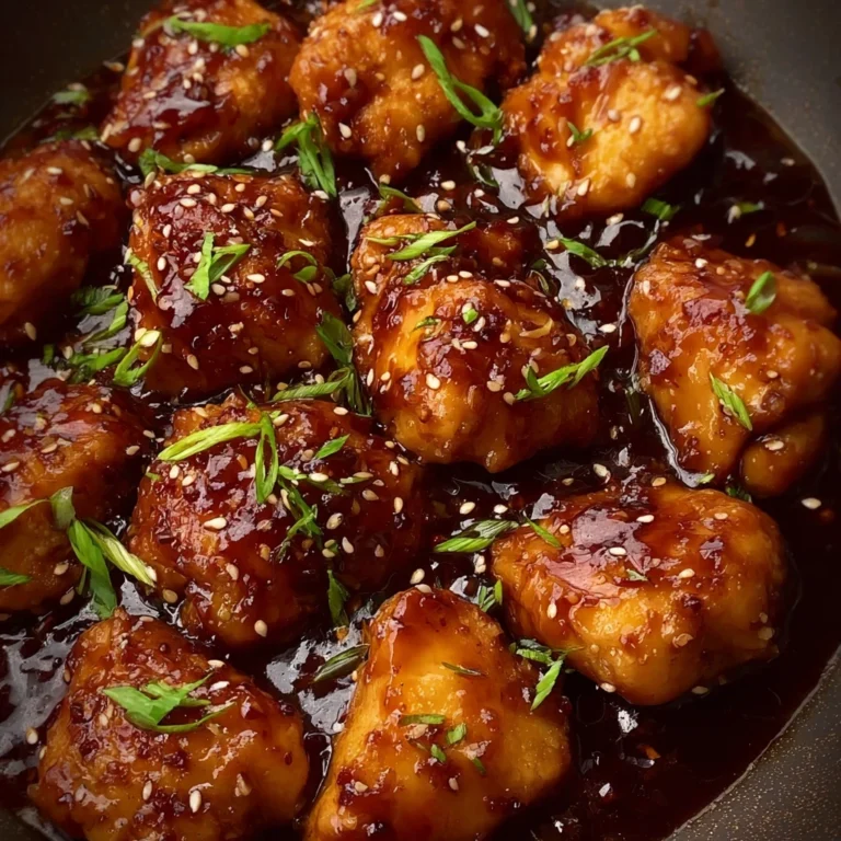 Sticky Honey Garlic Chicken