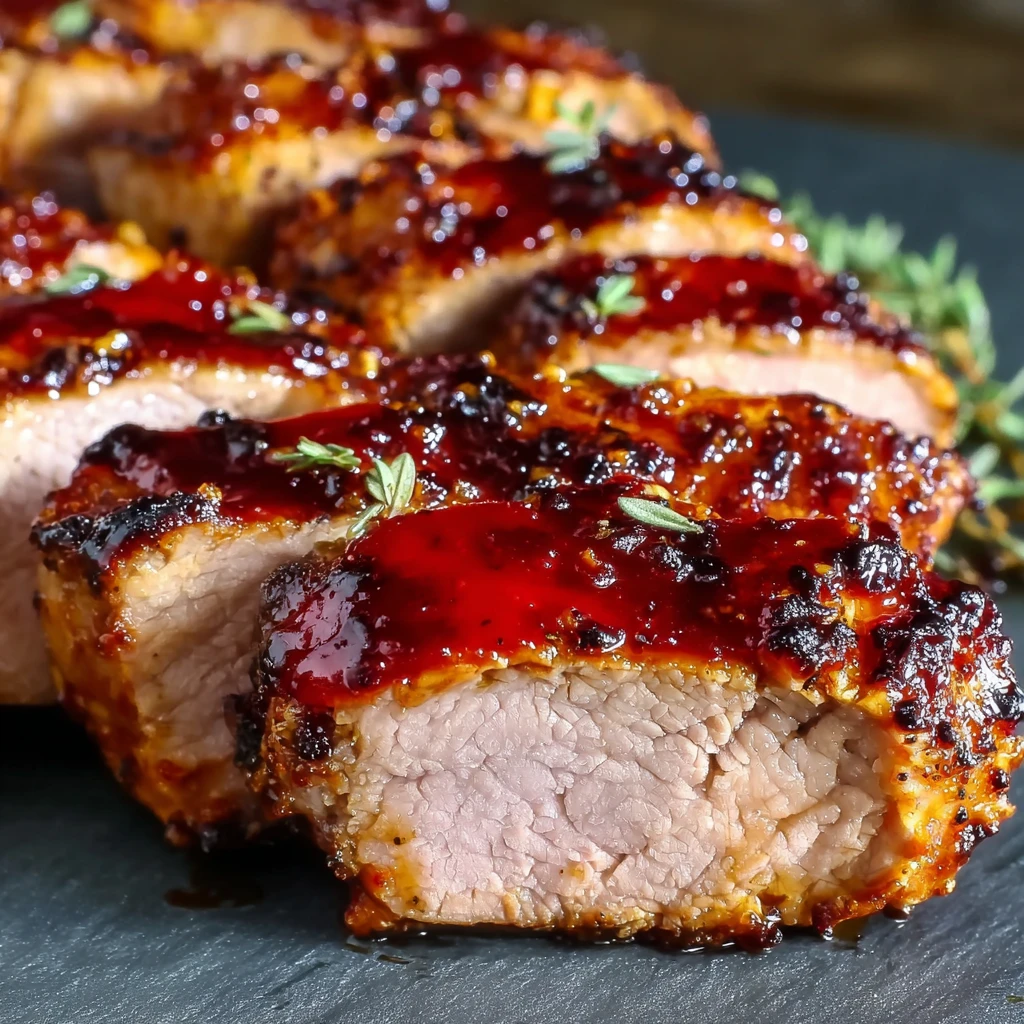 Tender Slow Cooker Orange Glazed Pork Tenderloin Recipe