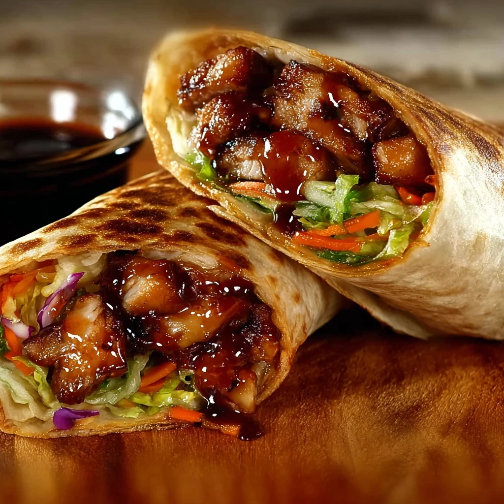 Teriyaki Chicken Wrap Recipe