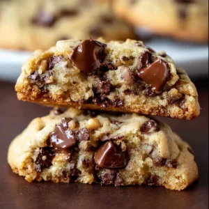 Thick and Chewy Chocolate Toffee Cookies