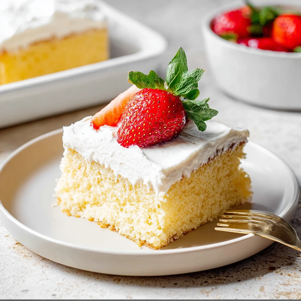 Tres Leches Cake Recipe