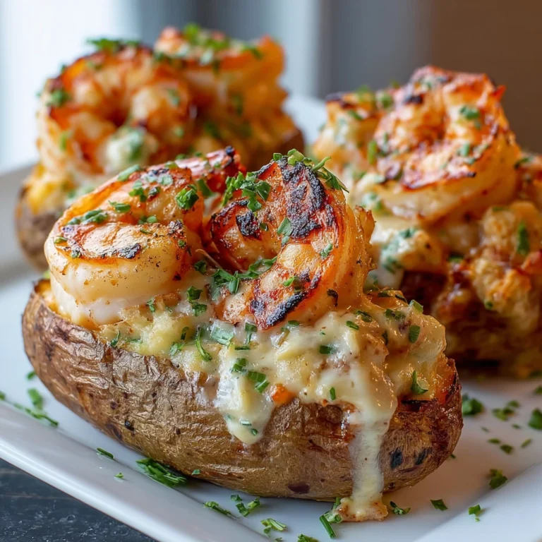 Twice Baked Seafood Stuffed Potatoes Delicious Delight