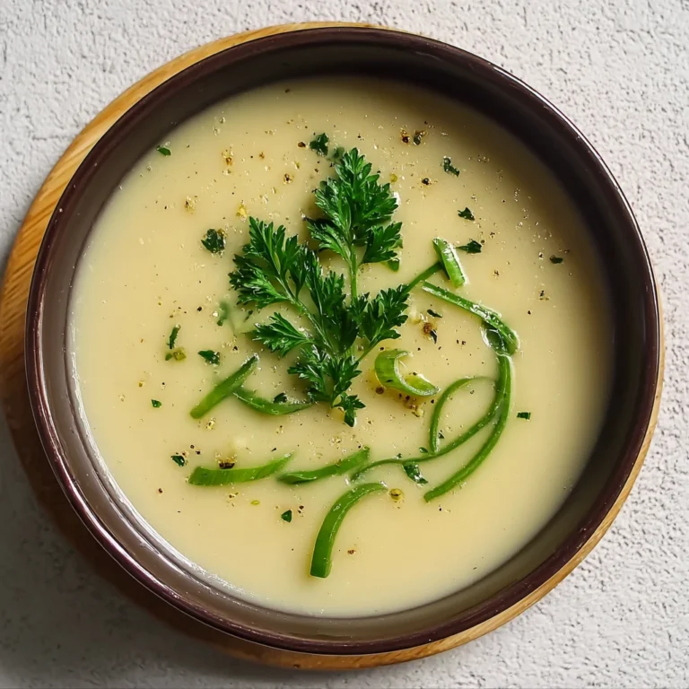 Vegan Potato Leek Soup