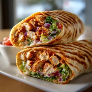 Zesty Chipotle Ranch Grilled Chicken Burrito Recipe Delight