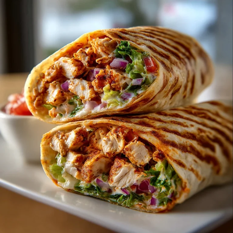 Zesty Chipotle Ranch Grilled Chicken Burrito Recipe Delight