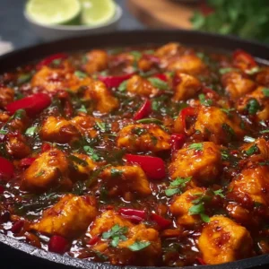 Zesty Garlic Chilli Chicken