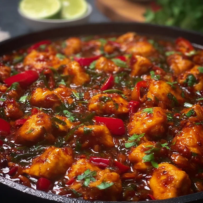Zesty Garlic Chilli Chicken