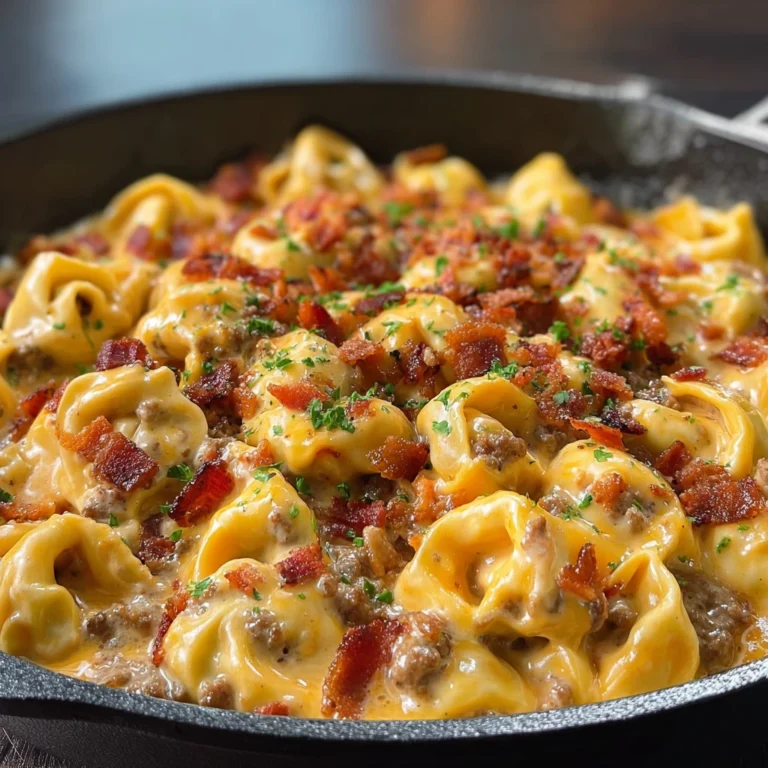 Bacon Cheeseburger Tortellini