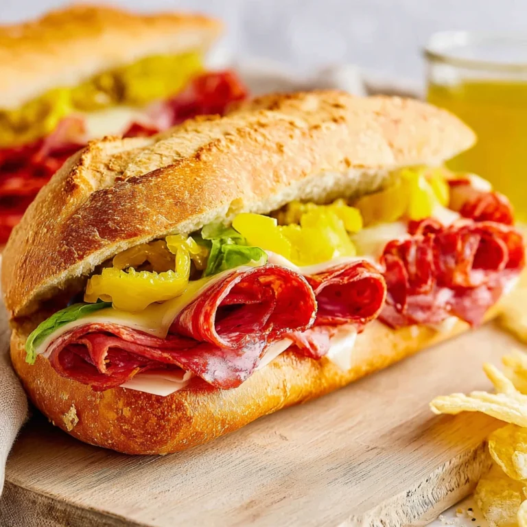 Baked Italian Subs