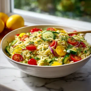 Best Cucumber Lemon Orzo Salad: Refreshing Summer Delight!