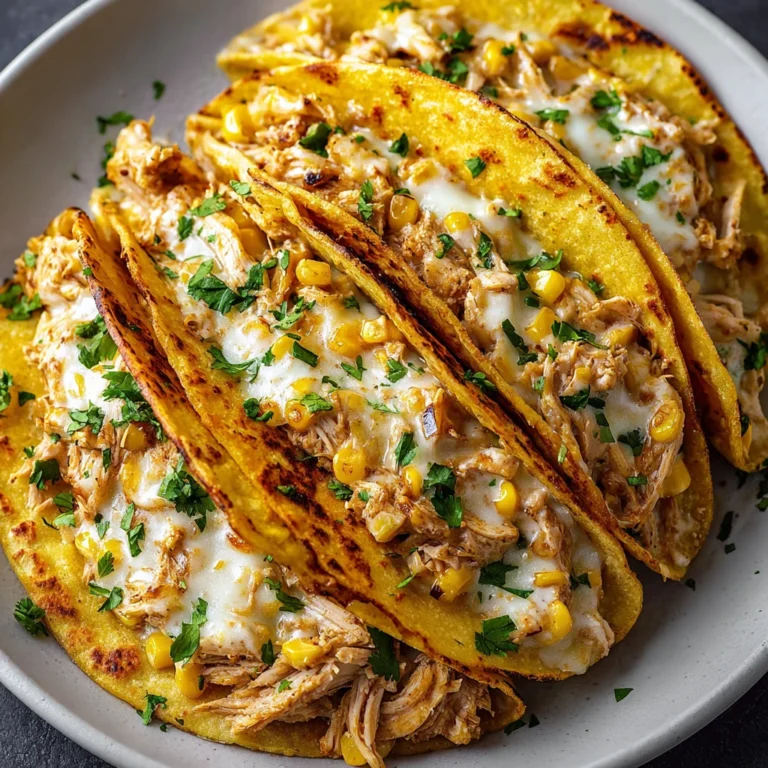 White Chicken Chili Tacos Flavorful Recipe