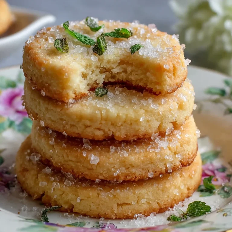 Buttery Meltinyourmouth Tea Party Shortbread Cookies Homemade Recipe