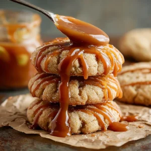 Caramel Apple Cookies