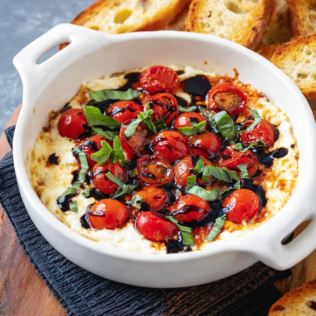 Cheese Dip Bruschetta