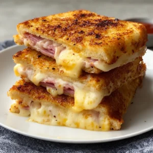 Cheesy Ham Toaster