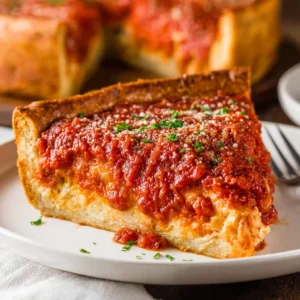 Chicago Style Deep Dish Pizza