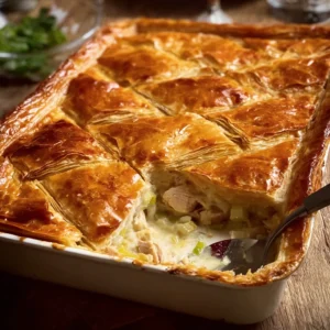 Chicken and Leek pie