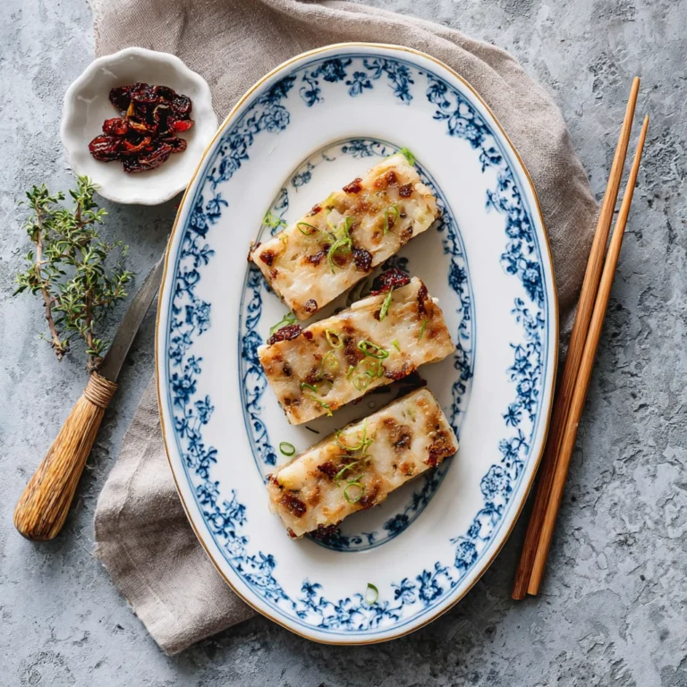 Chinese Turnip Cake Bak