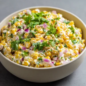 Cottage Cheese Street Corn Salad (Fresh, High-Protein Summer Favorite)