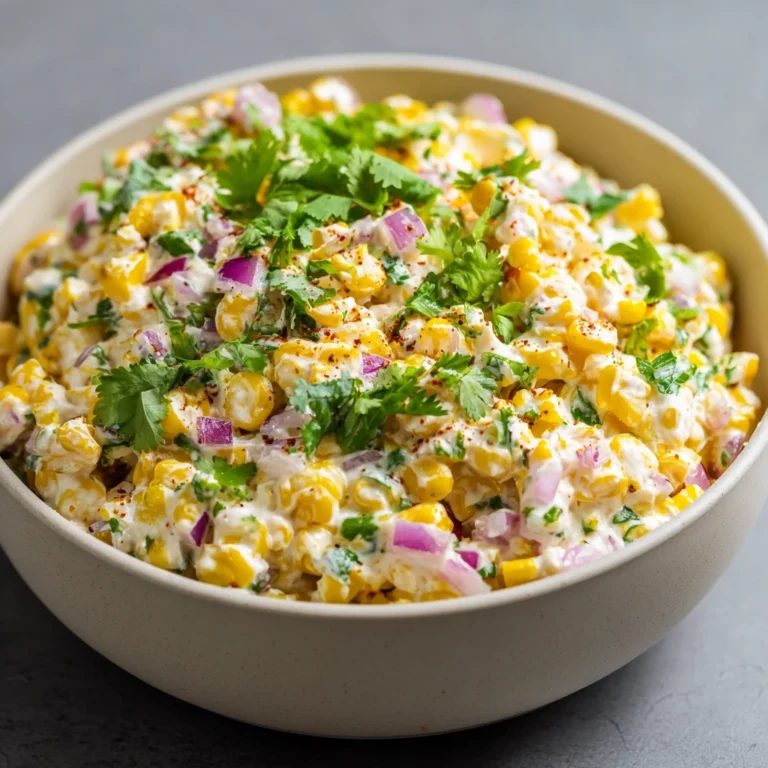 Cottage Cheese Street Corn Salad Fresh Highprotein Summer
