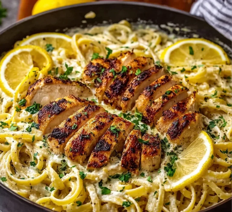 Creamy Lemon Chicken Pasta Recipe
