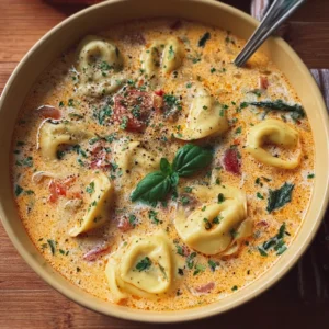 Creamy Tortellini Soup
