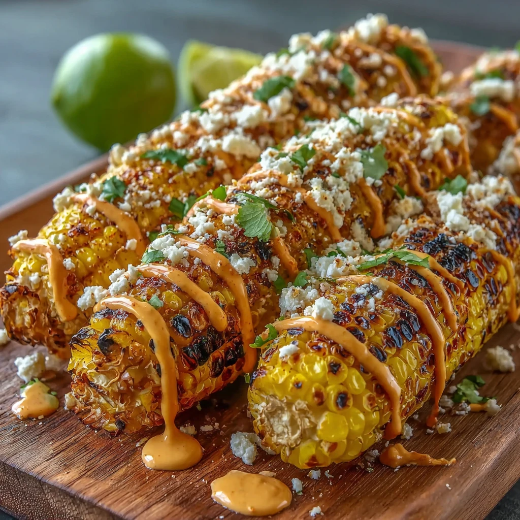 Crispy Elote Corn Ribs Recipe Chipotle Crema Cotija