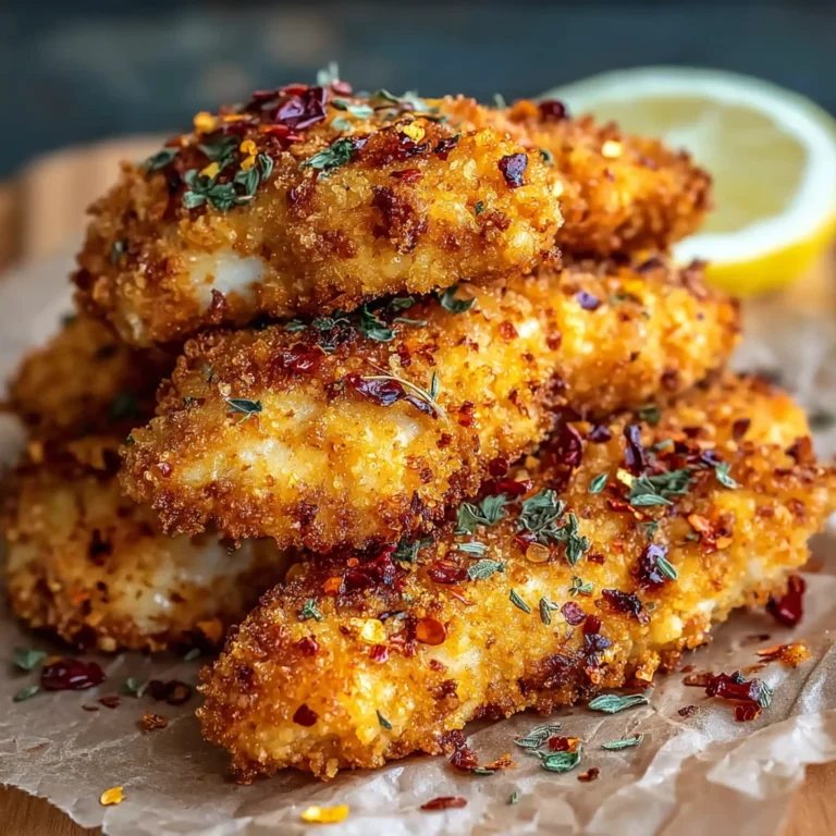 Crispy Lemon Pepper Chicken Tenders Baked Perfect Golden