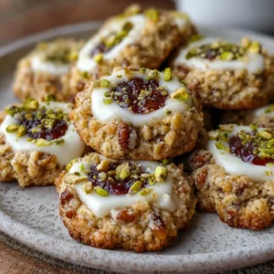 Crispy Pistachio Cardamom Thumbprint Cookies Recipe Perfect for Homemade Treats